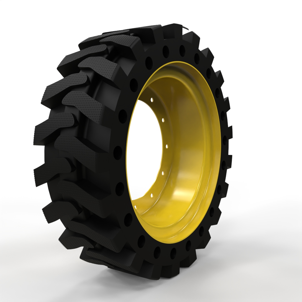 装载机实心橡胶轮胎:CS1000X30-24